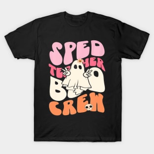 Sped Teacher Boo Crew Halloween Costume Sped Ed Team T-Shirt